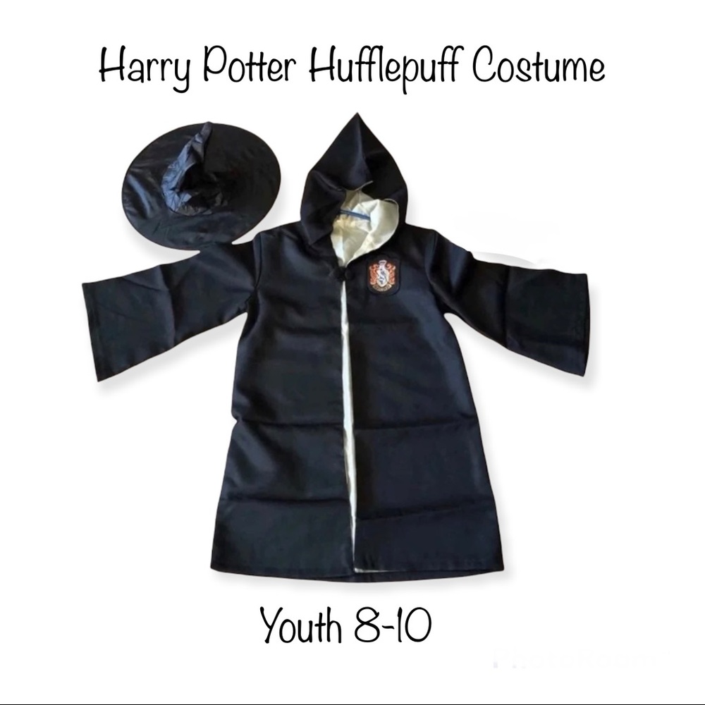 Youth 8-10 Harry Potter Hufflepuff Robe & Hat